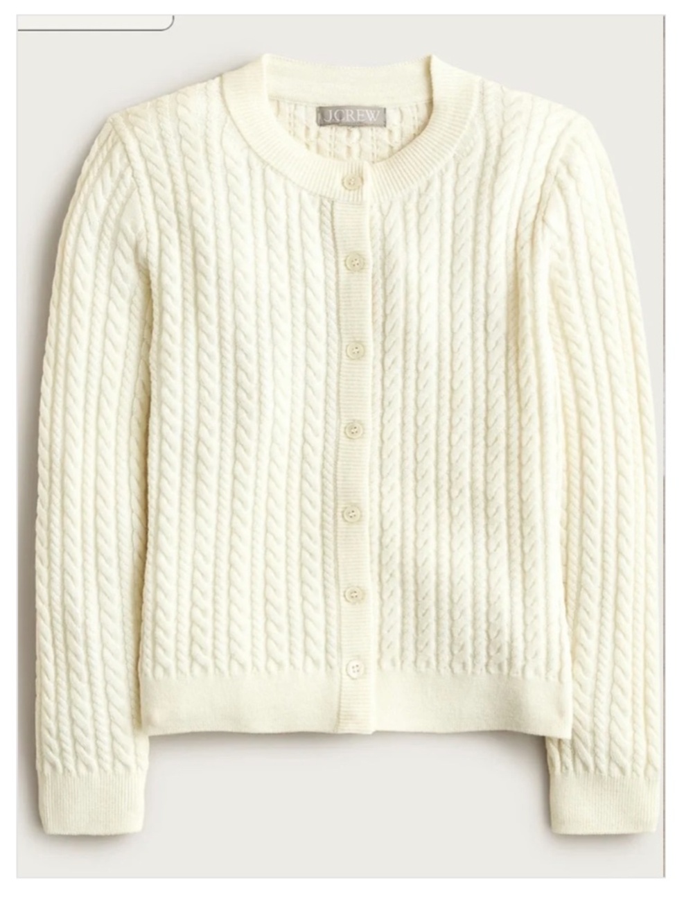 J. Crew Knit Cardigan in Merino Wool - Picture 2 of 2